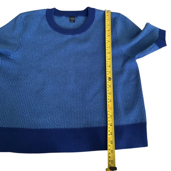 Simons Blue Knit Flare set   Pants & Top Set   Small - Picture 12 of 13